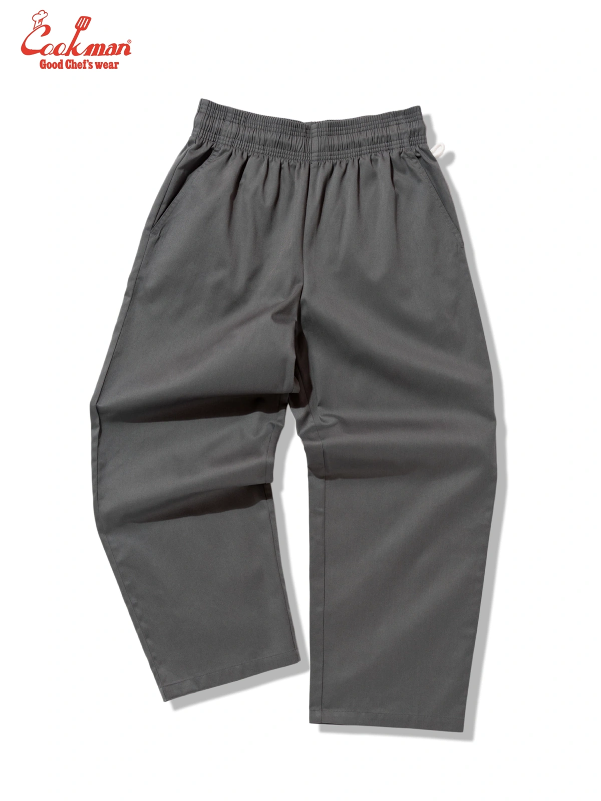 �����եѥ�� Chef Pants High-Wide Charcoal Gray