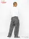 �����եѥ�� Chef Pants High-Wide Charcoal Gray