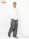 �����եѥ�� Chef Pants High-Wide Charcoal Gray