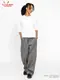 �����եѥ�� Chef Pants High-Wide Charcoal Gray