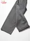 �����եѥ�� Chef Pants High-Wide Charcoal Gray