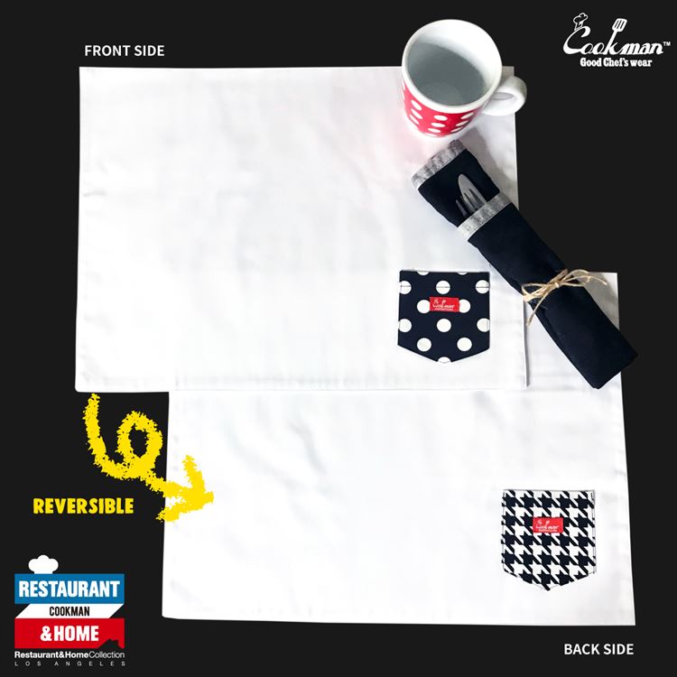 ơ֥ޥå Table Pocket Mat  Reversible Chidori & Dots