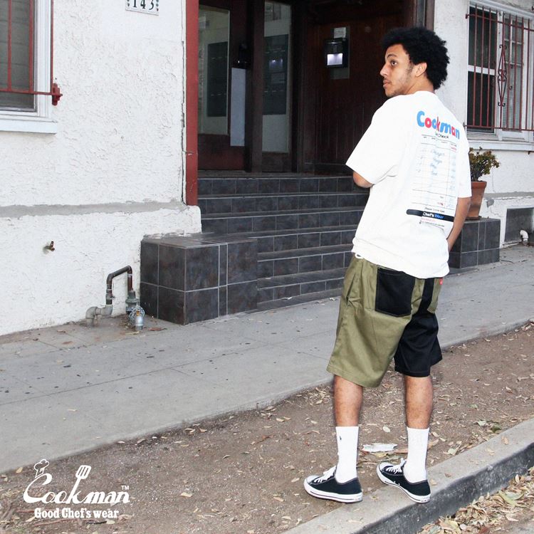 �����եѥ�� Chef Pants Short Crazy Pattern Chill