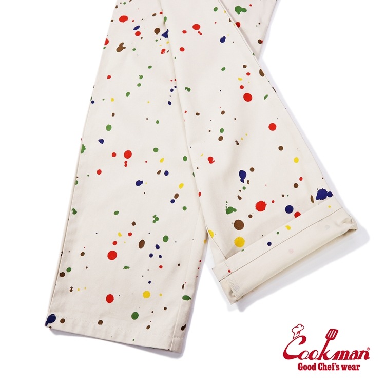 �����եѥ�� Chef Pants Semiwide  Sauce Splash Beige 