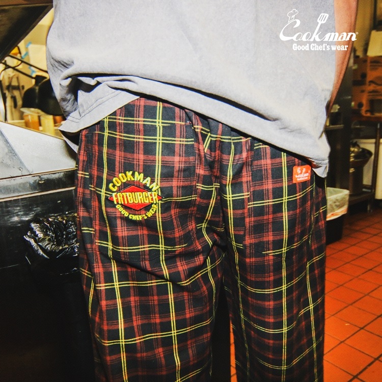 �����եѥ�� Chef Pants Semiwide FAT Tartan Check