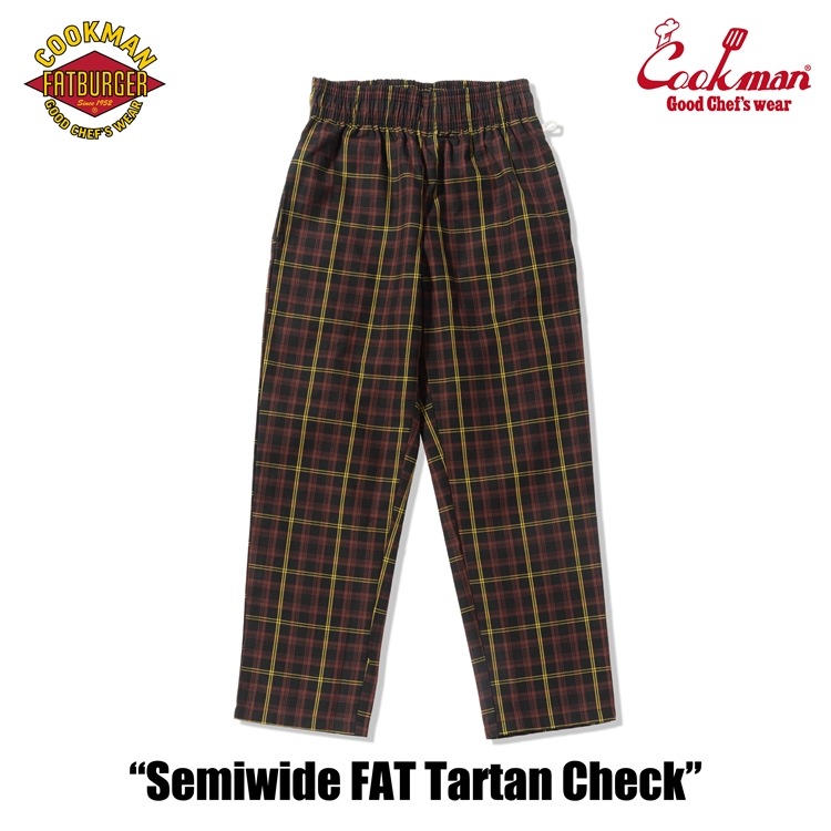 �����եѥ�� Chef Pants Semiwide FAT Tartan Check