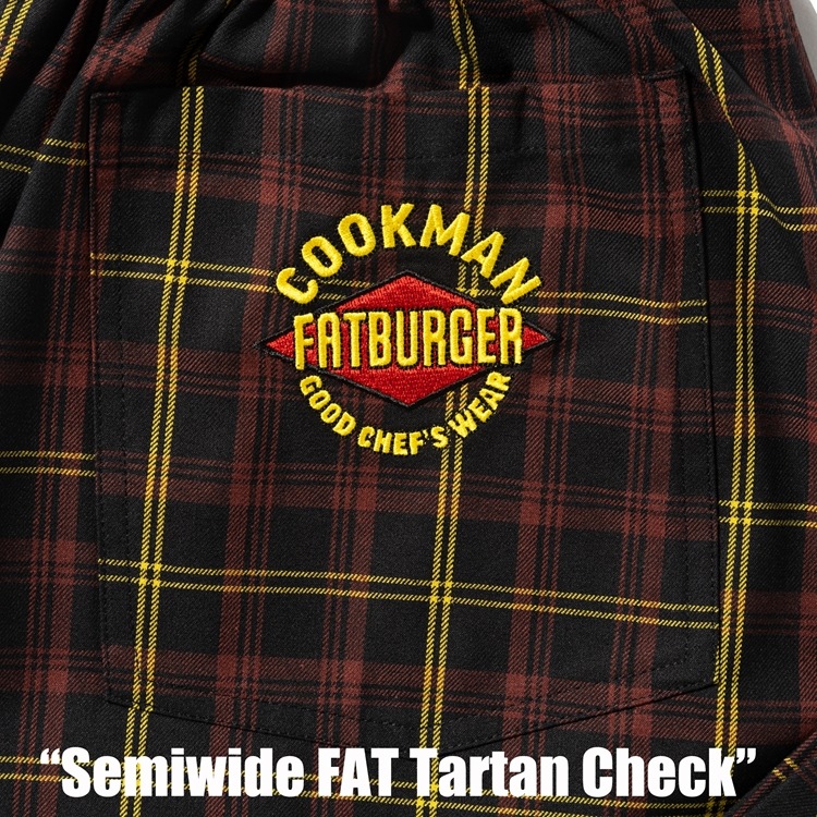 �����եѥ�� Chef Pants Semiwide FAT Tartan Check