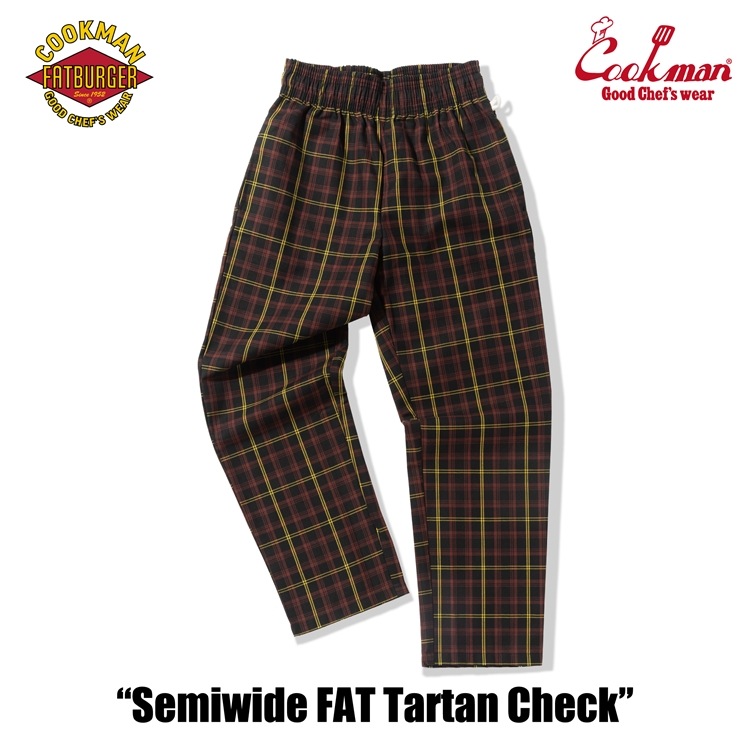 �����եѥ�� Chef Pants Semiwide FAT Tartan Check