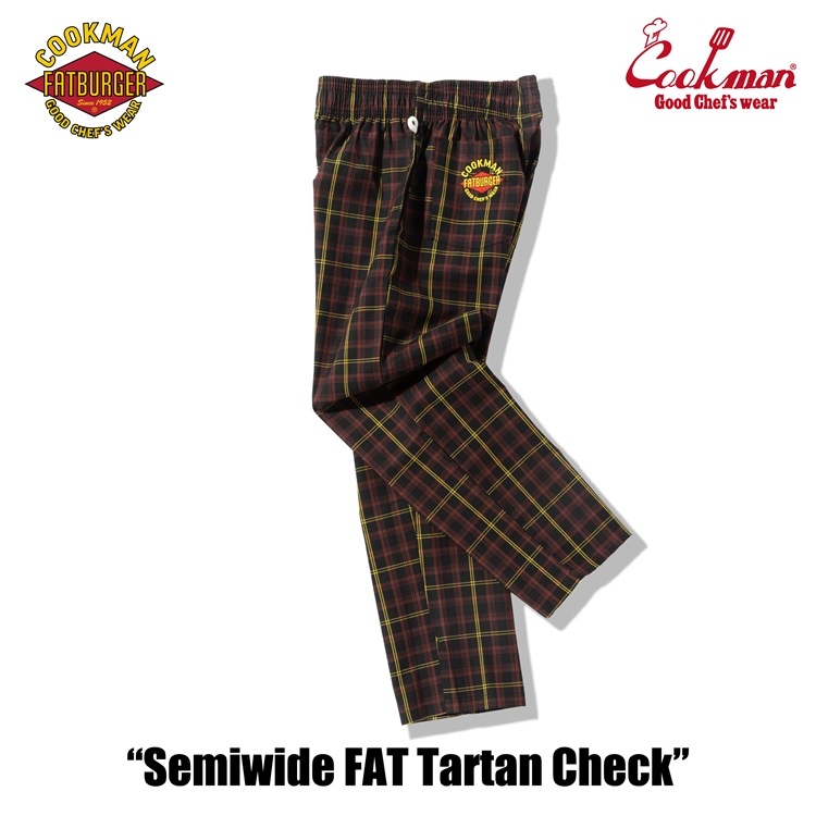 �����եѥ�� Chef Pants Semiwide FAT Tartan Check