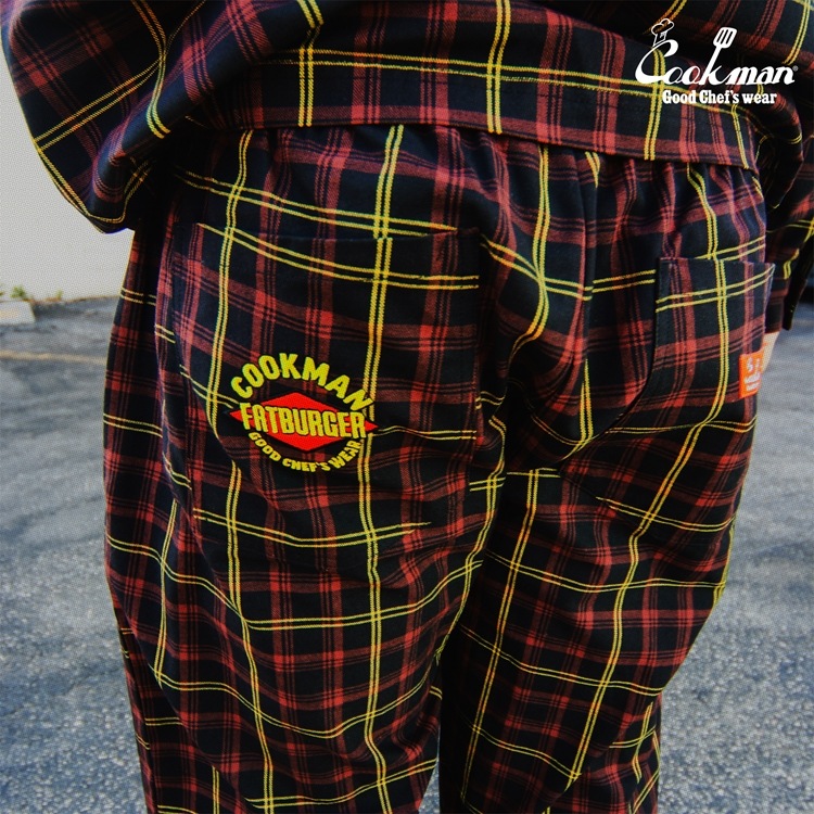 �����եѥ�� Chef Pants Semiwide FAT Tartan Check