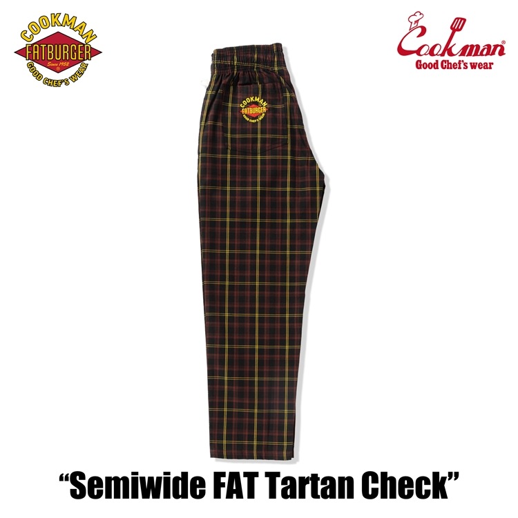 �����եѥ�� Chef Pants Semiwide FAT Tartan Check
