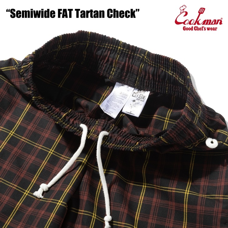 �����եѥ�� Chef Pants Semiwide FAT Tartan Check