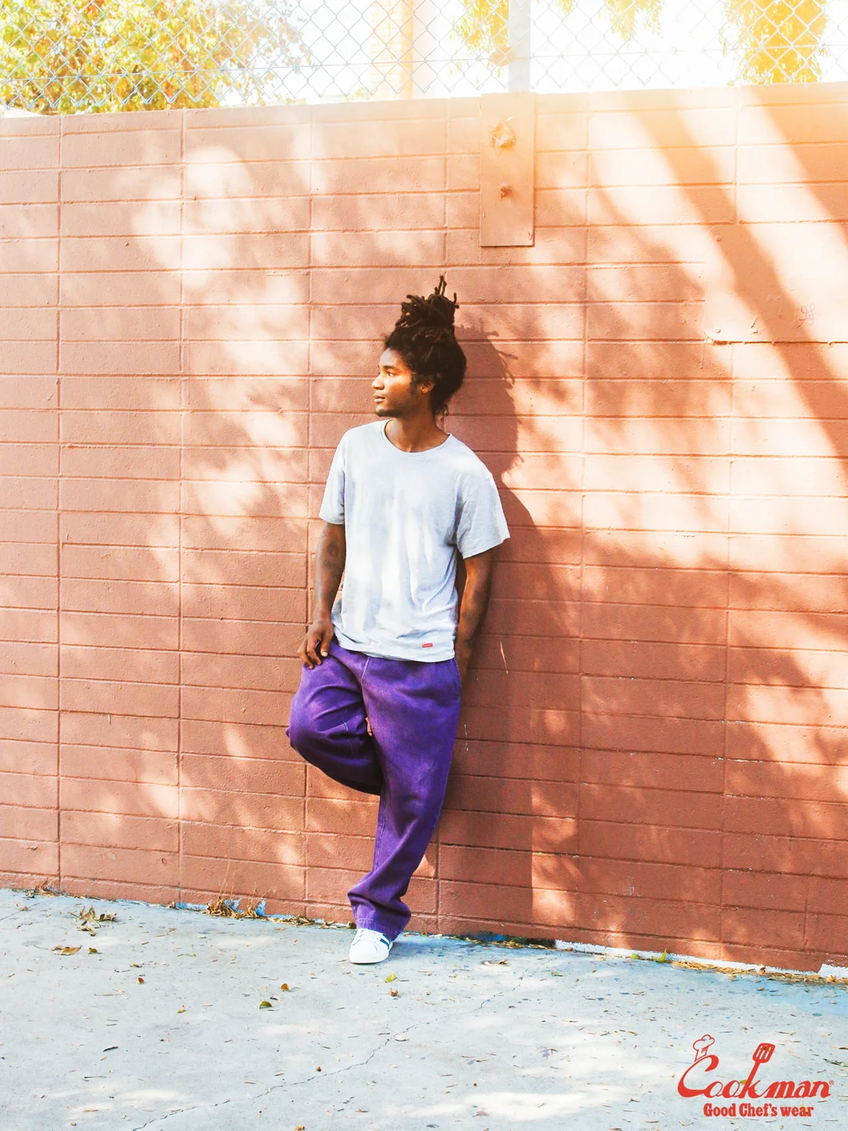 ���ߥ磻�� Chef Pants Semiwide Denim Purple