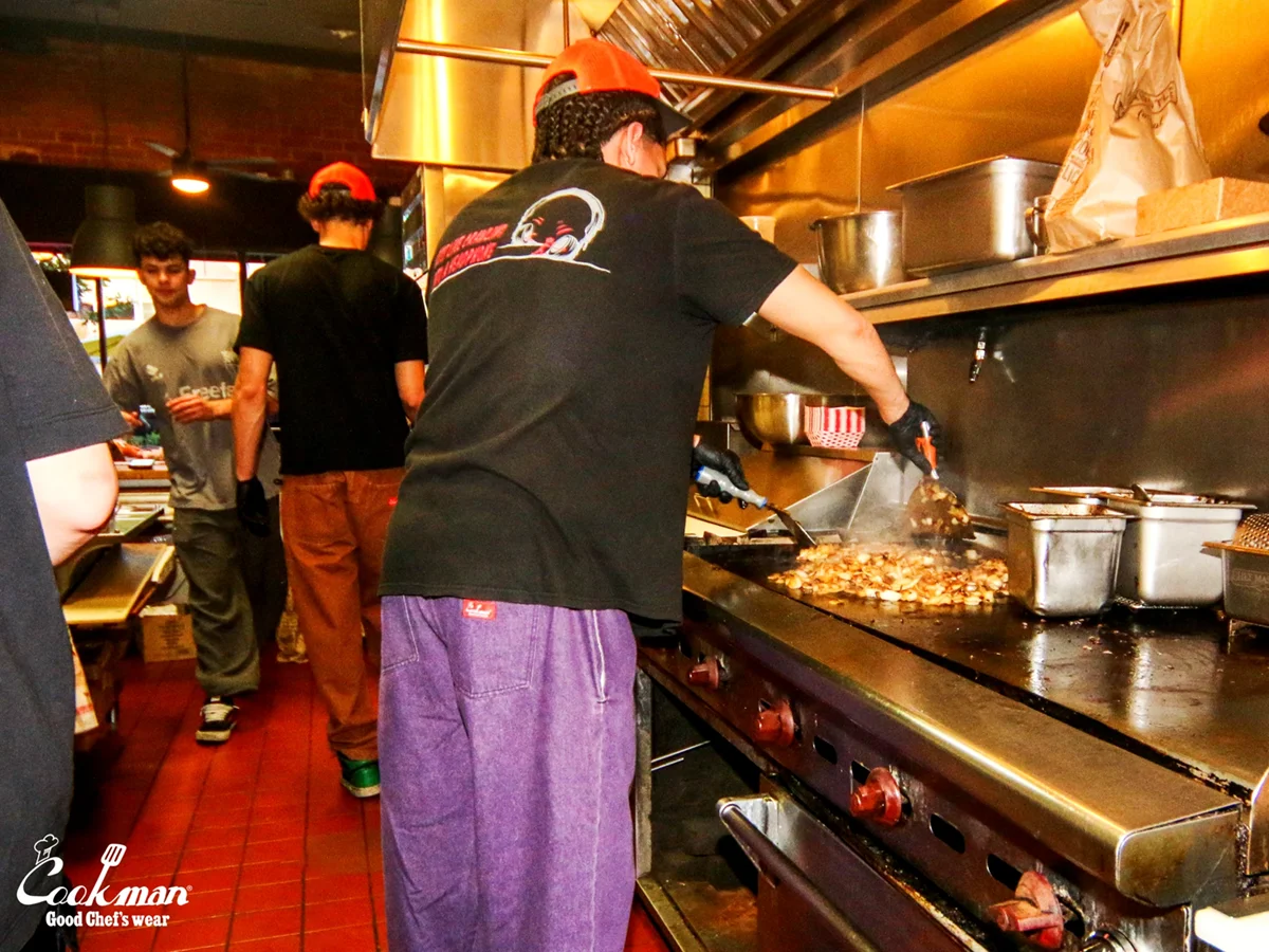 ���ߥ磻�� Chef Pants Semiwide Denim Purple