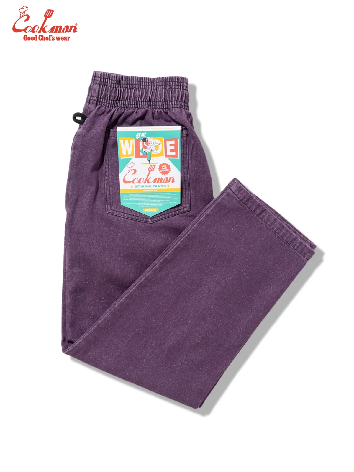 ���ߥ磻�� Chef Pants Semiwide Denim Purple