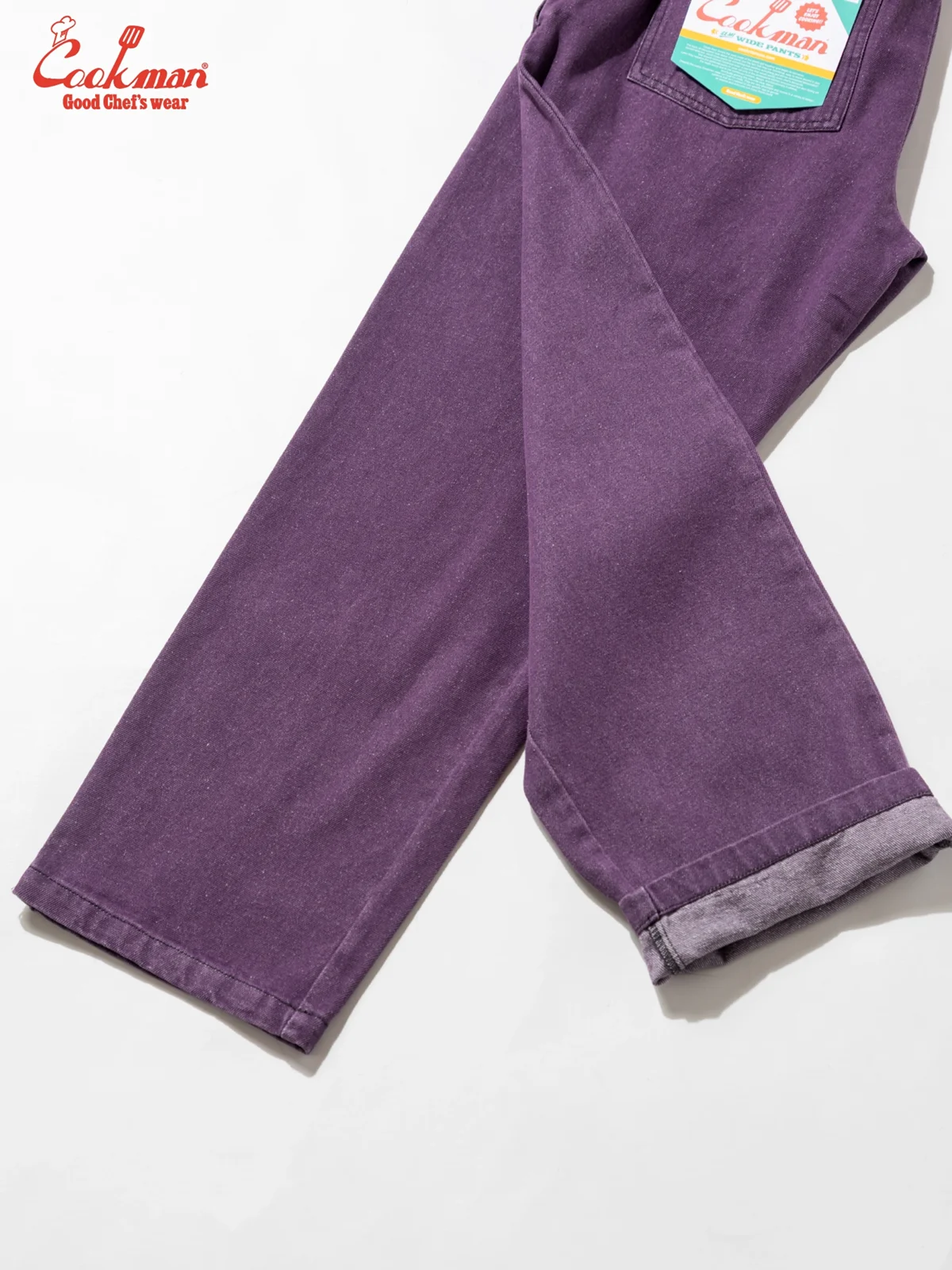 ���ߥ磻�� Chef Pants Semiwide Denim Purple