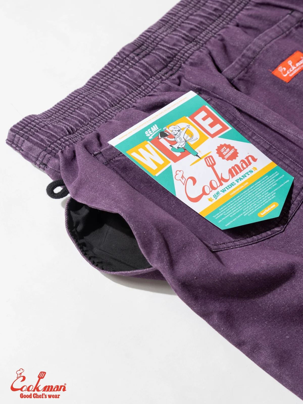 ���ߥ磻�� Chef Pants Semiwide Denim Purple