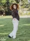 �����եѥ�� Chef Pants Semiwide Corduroy Cream