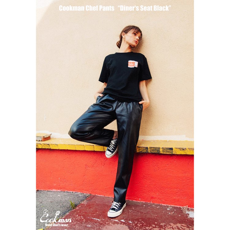 �����եѥ�� Chef Pants Diner's Seat Black