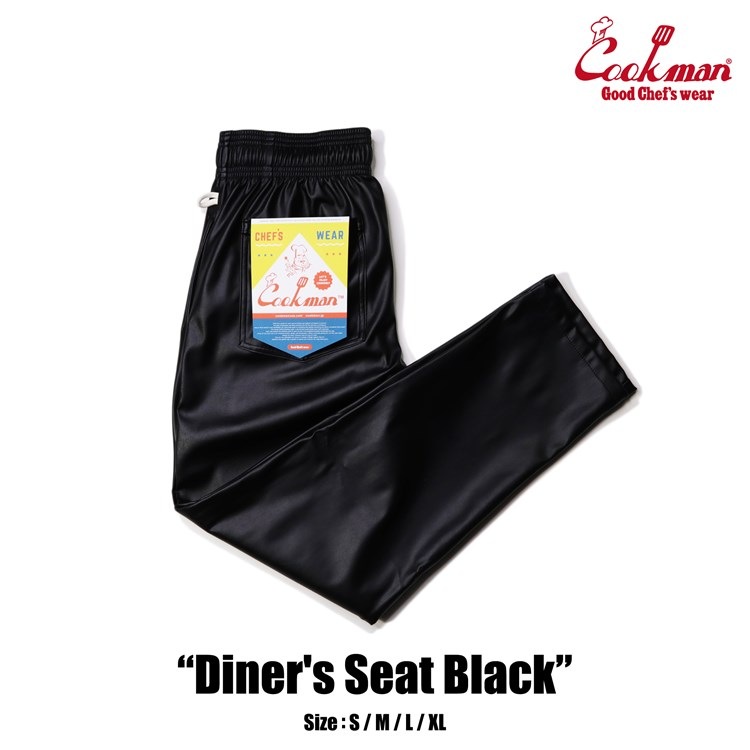 �����եѥ�� Chef Pants Diner's Seat Black