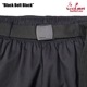 եѥ Chef Pants Short Black Belt Black 