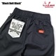 եѥ Chef Pants Short Black Belt Black 