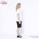 եѥ Chef Pants Short Black Belt Black 