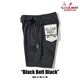 եѥ Chef Pants Short Black Belt Black 