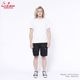 եѥ Chef Pants Short Black Belt Black 