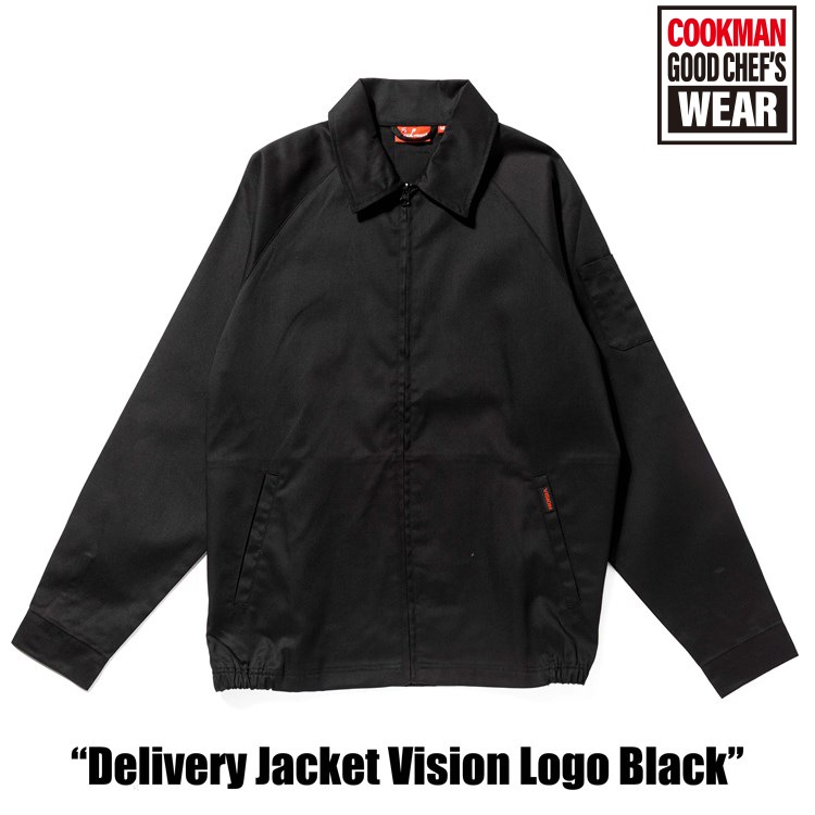 �ǥ�Х꡼���㥱�å� Delivery Jacket Vision Logo Black