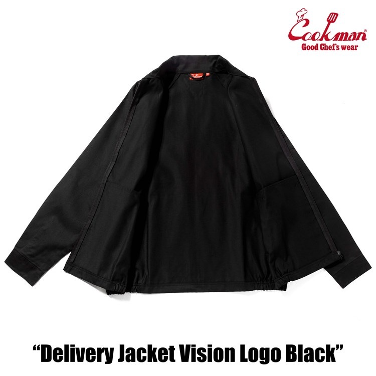 �ǥ�Х꡼���㥱�å� Delivery Jacket Vision Logo Black