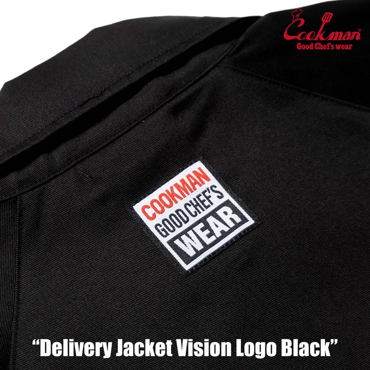 �ǥ�Х꡼���㥱�å� Delivery Jacket Vision Logo Black