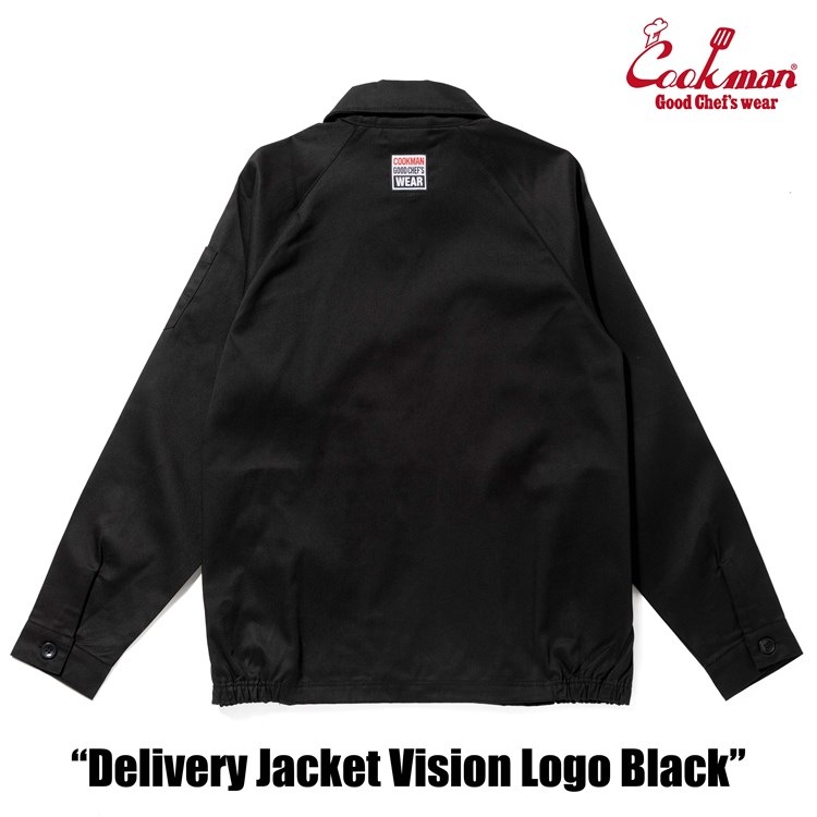 �ǥ�Х꡼���㥱�å� Delivery Jacket Vision Logo Black