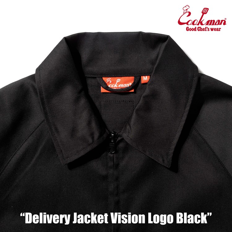 �ǥ�Х꡼���㥱�å� Delivery Jacket Vision Logo Black