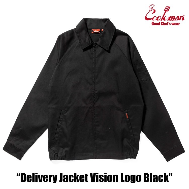 �ǥ�Х꡼���㥱�å� Delivery Jacket Vision Logo Black