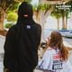 �ǥ�Х꡼���㥱�å� Delivery Jacket Vision Logo Black