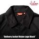 �ǥ�Х꡼���㥱�å� Delivery Jacket Vision Logo Black