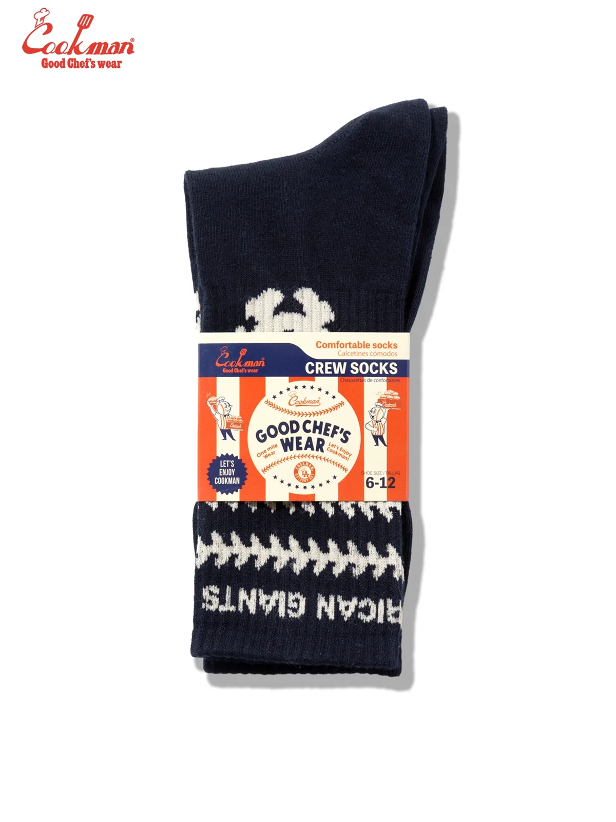 ���å��� Rib Crew Socks NLBM CHICAGO AMERICAN GIANTS