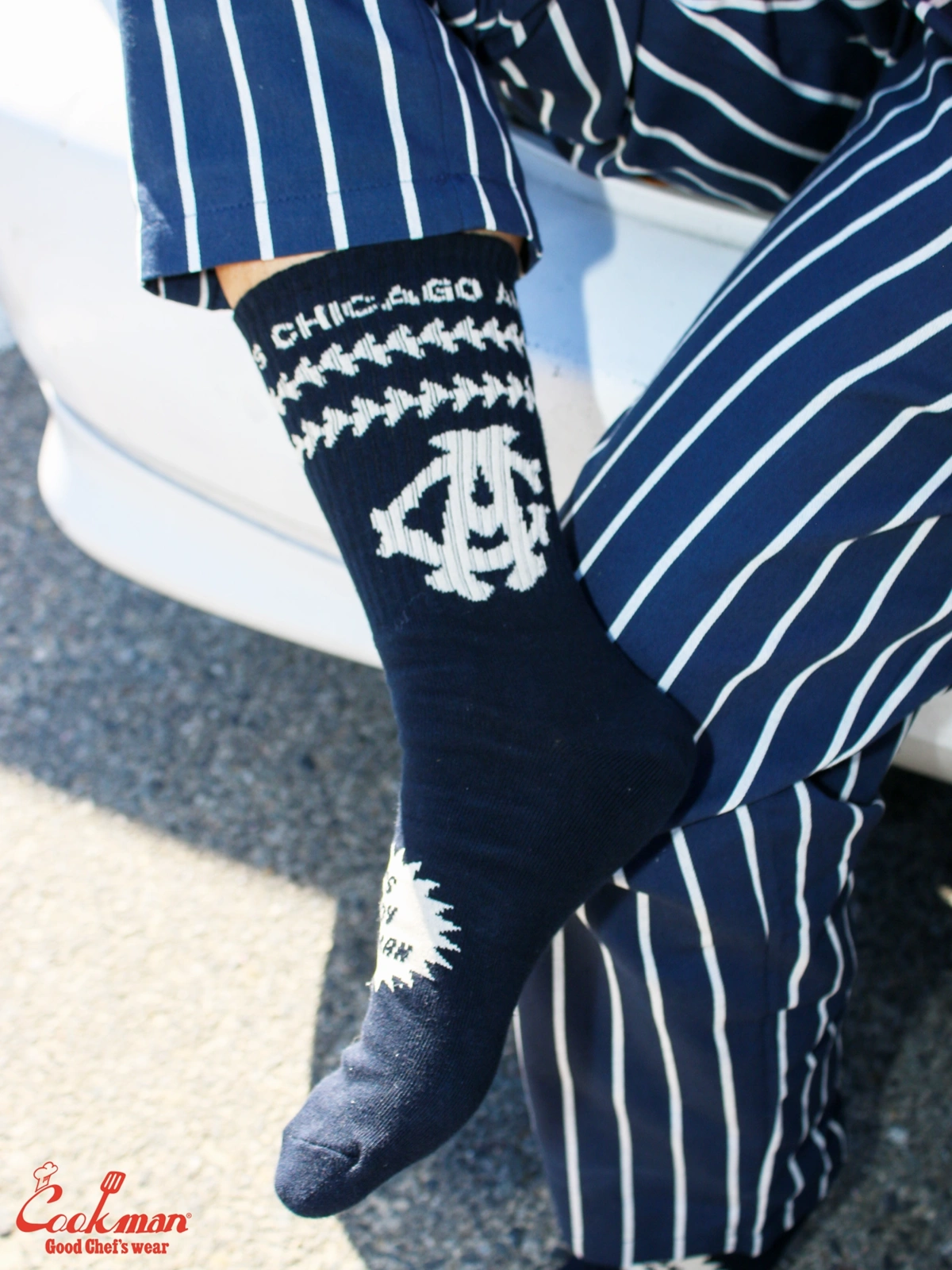 ���å��� Rib Crew Socks NLBM CHICAGO AMERICAN GIANTS