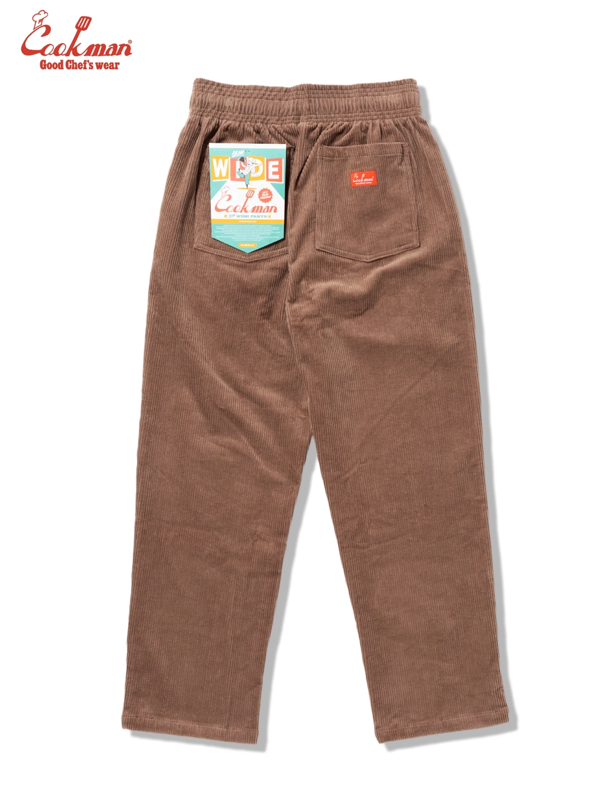 �����եѥ�� Chef Pants Semiwide Corduroy Cocoa