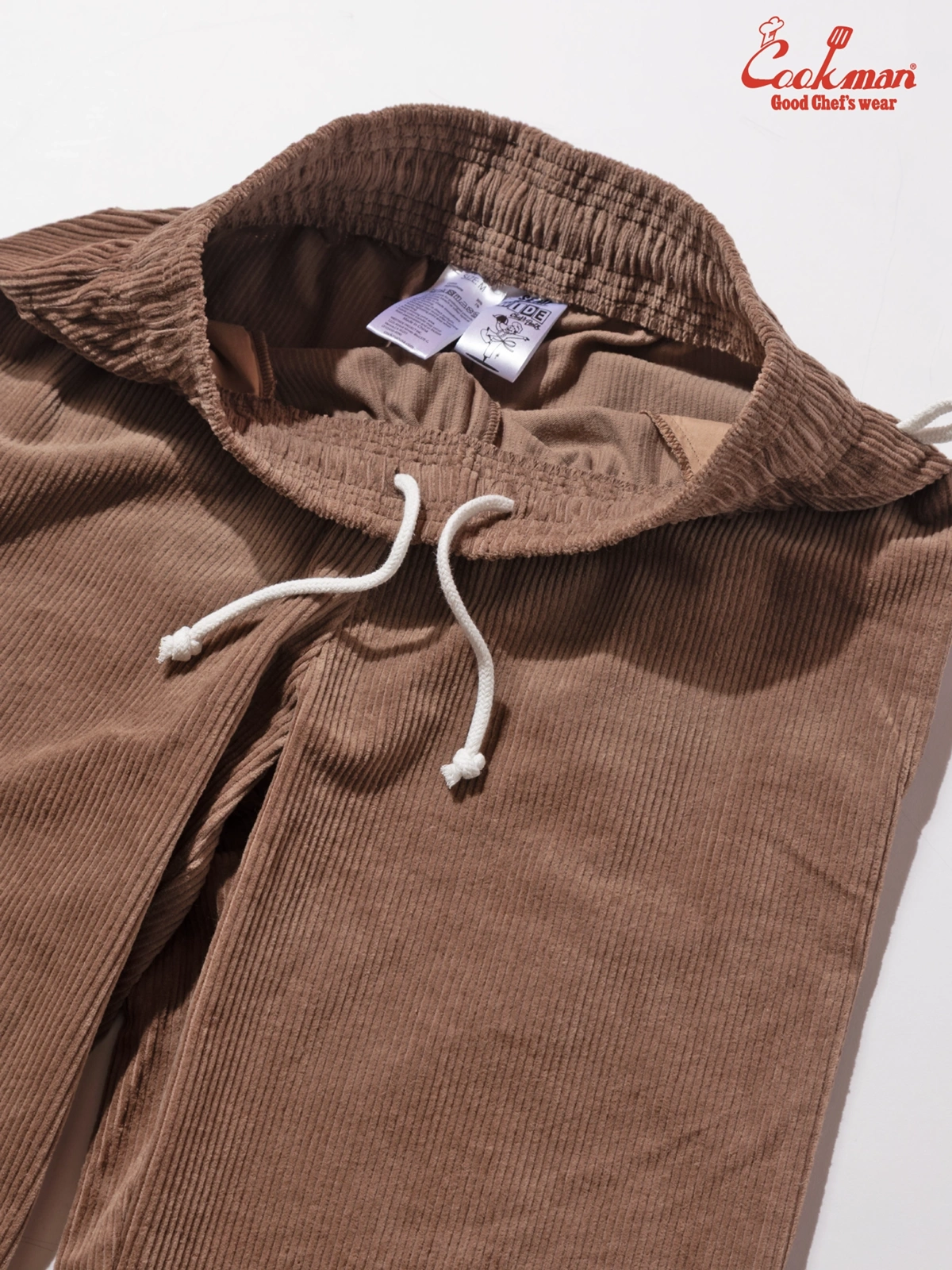 �����եѥ�� Chef Pants Semiwide Corduroy Cocoa