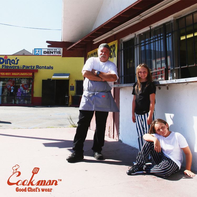 �����եѥ�� Chef Pants Stripe Black Kids Size