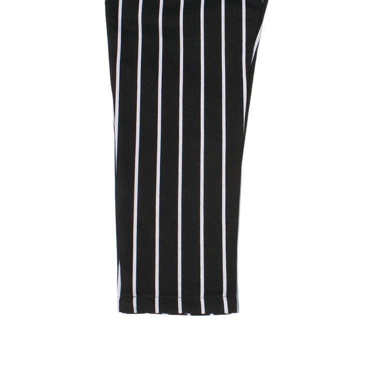 �����եѥ�� Chef Pants Stripe Black Kids Size