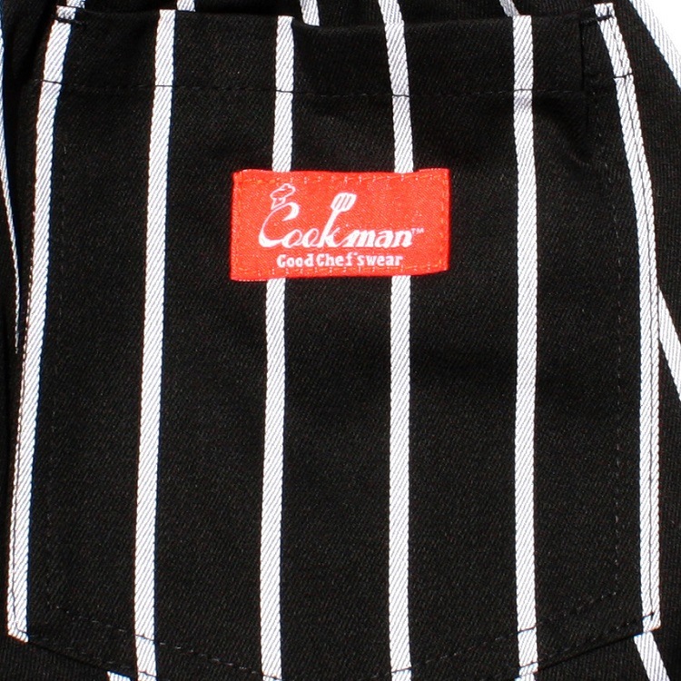�����եѥ�� Chef Pants Stripe Black Kids Size