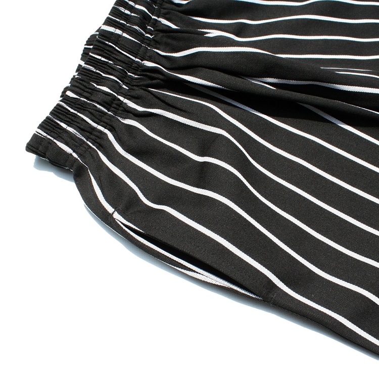 �����եѥ�� Chef Pants Stripe Black Kids Size