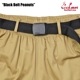 եѥ Chef Pants Short Black Belt Peanuts 