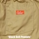 եѥ Chef Pants Short Black Belt Peanuts 