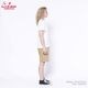եѥ Chef Pants Short Black Belt Peanuts 