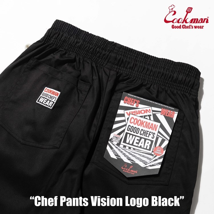 �����եѥ�� Chef Pants Vision Logo Black