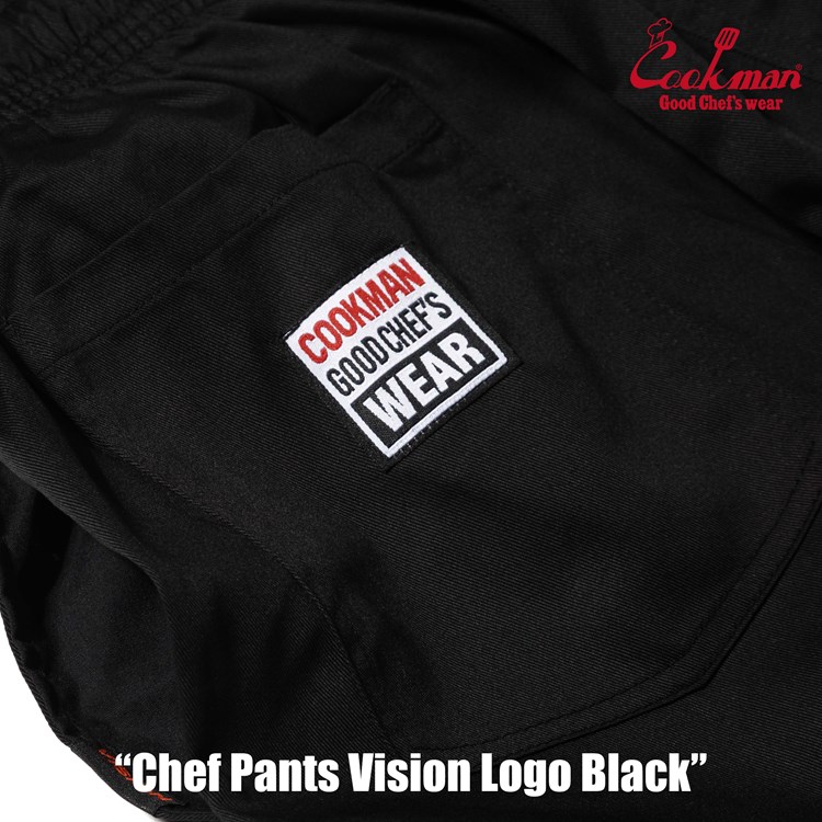 �����եѥ�� Chef Pants Vision Logo Black